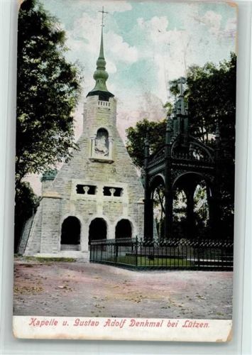 Lützen Kapelle und Gustav Adolf-Denkmal
