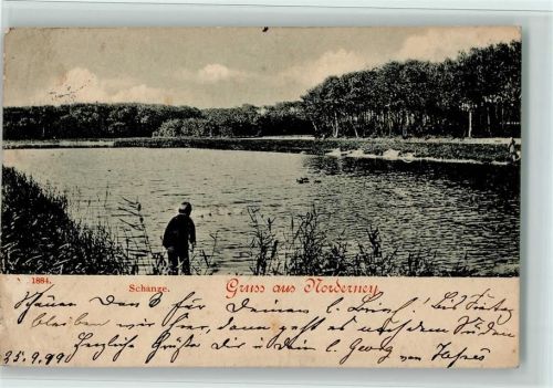 Norderney 1899 Schanze