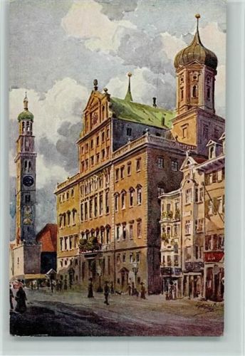 Augsburg Rathaus AK