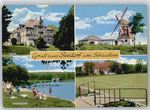Seedorf Schloss, Mühle, Schwimmbad, JUgendheim