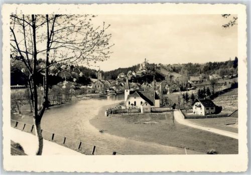 Hals Blick zur Burgruine