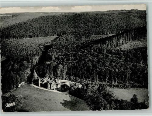 Ernsttal Luftaufnahme Sanatorium Schloß Waldleiningen