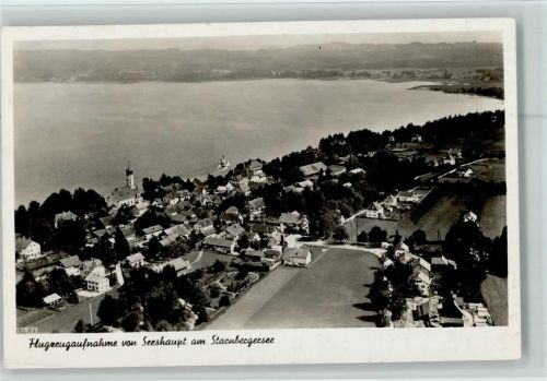 Seeshaupt Luftaufnahme Starnberger See