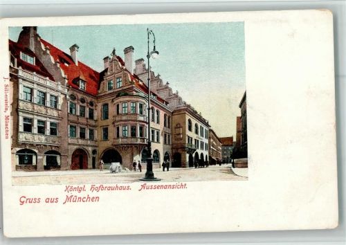 München Kgl. Hofbräuhaus Aussenansicht