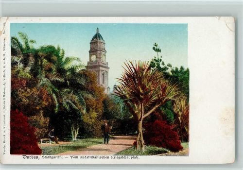 Durban Stadtgarten Vom südafrikanischen Kriegsschauplatz