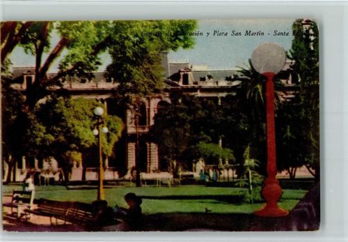 Santa Fe - Bildungsstätte und San Martin-Platz Consejo de Educacion y Plaza San Martin