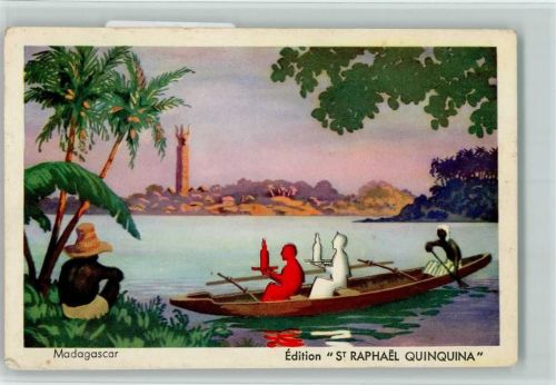 1940 Edition "St. Raphael Quinquina " AK