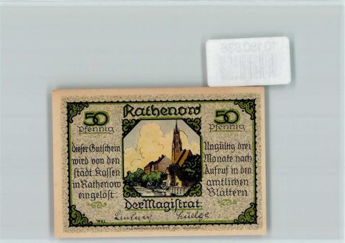 Rathenow Notgeld Jäger