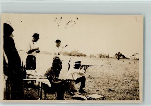 Schützenfest 1930 im Ausland - Schiessstand AK