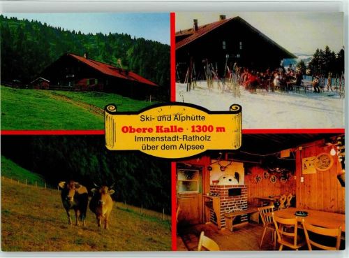 Ratholz Alphütte Obere Kalle Sommer/Winter