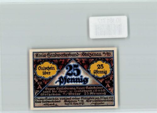 Stolzenau Notgeld