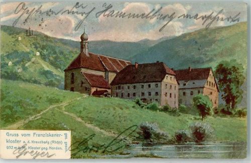 Kreuzberg 1907 Franziskanerkloster Kreuzberg