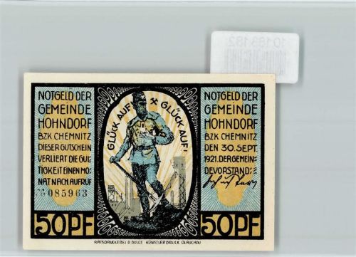 Hohndorf Notgeld Kirche