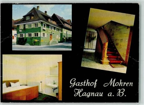 Hagnau Gaststätte Mohren Innenansicht