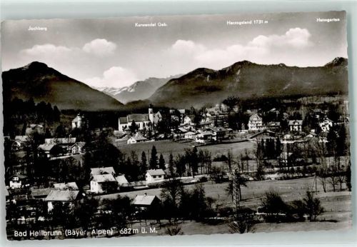 Bad Heilbrunn Jochberg Karwendel Geb. Herzogstand Helmgarten