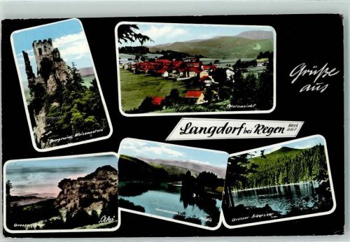 Langdorf Burgruine Weissenstein
