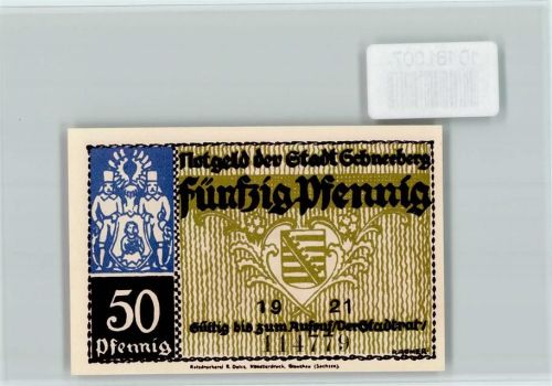 Schneeberg Notgeld Markt und Fürstenplatz Engel
