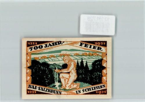 Bad Salzbrunn Notgeld Emu