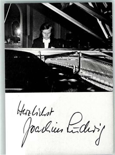 Autogramm - Joachim Ludwig