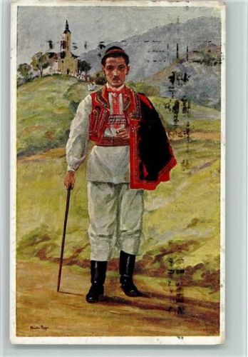 Zagreb Kroatische Nationaltracht Sestine