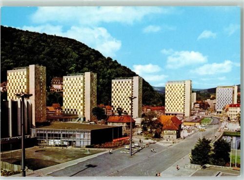 Suhl Wilhelm Pieck Straße Hochhäuser