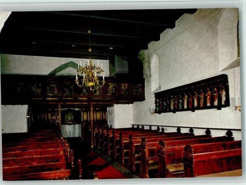 Schobüll Kirchlein am Meer Innenansicht