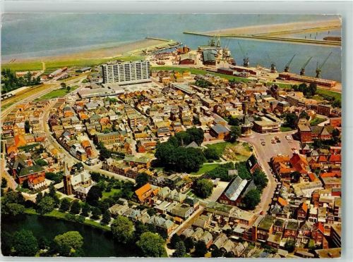 Delfzijl Fliegeraufnahme