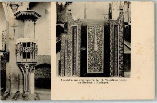 Kiedrich St. Valentinus Kirche Innenansicht