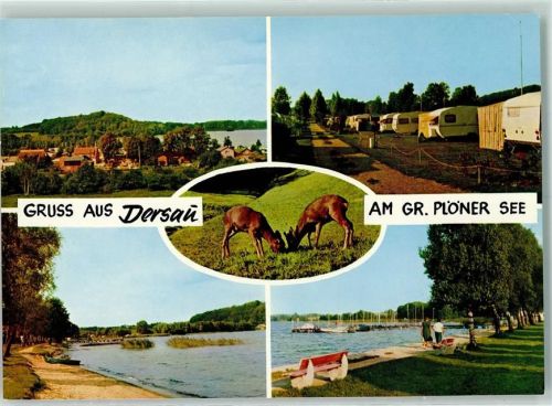 Dersau Gr. Plöner See CAmpingplatz Rückseite mit Abschürfungen bzw Kleberesten
