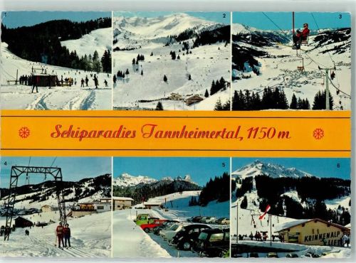 Tannheim Tannheimertal Winter Skifahrer Sonnenlift Schattwald Rohnenlift Zöblen Sessellift Tannheim Jungbrunnenlift Tannheim Schachenlift Grän Krinnenalplift Nesselwängle
