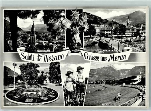 Meran Ponte Nazionale Passeggiata Ippodromo Trachten