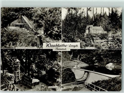 Waschleithe Sprungschanze Scharfenstein Scheibenberg Talsperre Pöhl