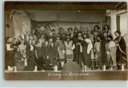 Ebingen Szene Einzug in Jerusalem