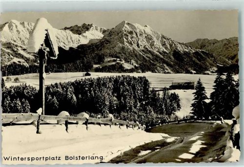 Bolsterlang Kreuz Winter