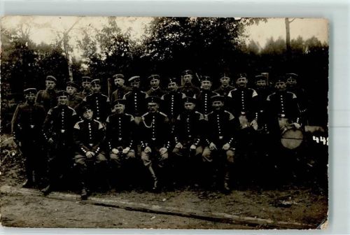 Flensburg Soldatengruppenaufnahme Foto AK