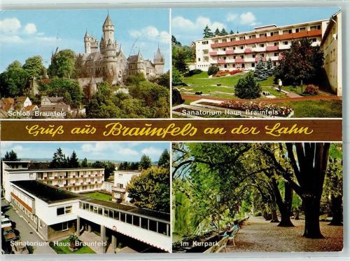 Braunfels Schloß Braunfels Sanatorium Haus Braunfels Kurpark