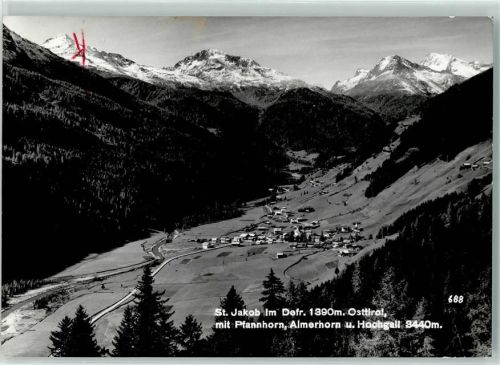 Innerrotte Pfannhorn Almerhorn Hochgall St. Jakob in Defereggen