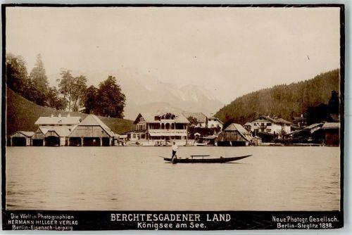 Königssee Königsee am See Ruderboot