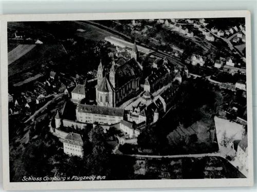 Comburg Schloß Comburg Fliegeraufnahme