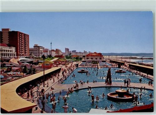 Durban The childres bathing pool Durban Esplanade