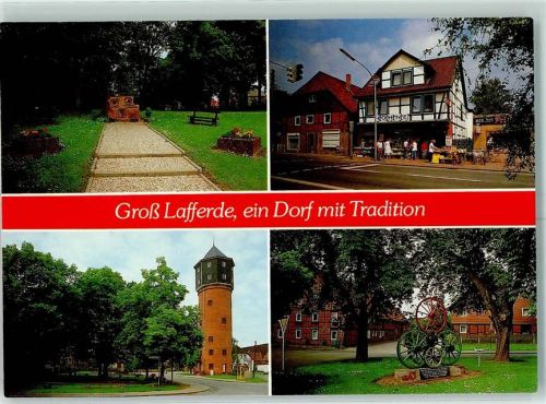 Groß Lafferde Park Lebensmittelgeschäft Höhne Wasserturm Denkmal Raderfindung
