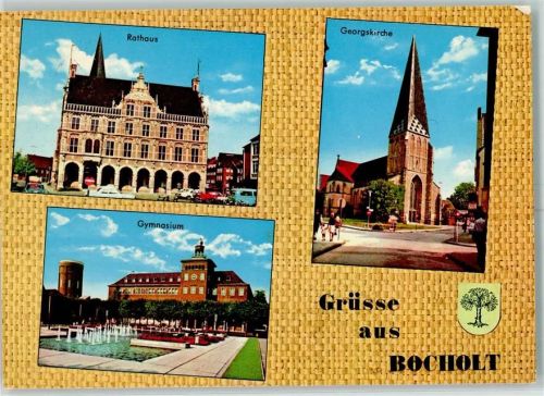 Bocholt Rathaus Gymnasium Georgskirche