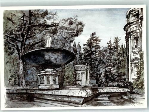 Fontana di piazza S. Marta abside di S. Pietro e chiesa di S. Stefano degli Abissini