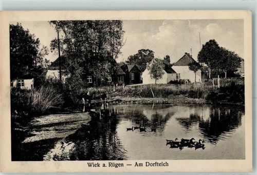 Wiek Dorfteich Enten
