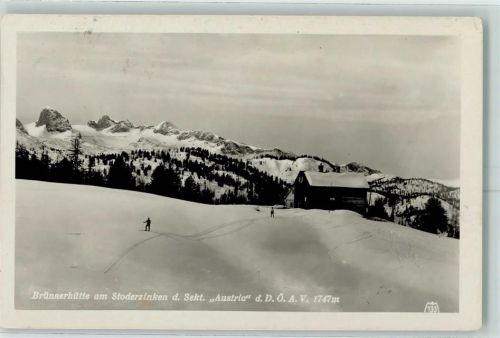 Brünner Hütte Stoderzinken Winter