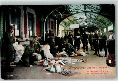 Neufchateau WK I Bahnhof Uniform
