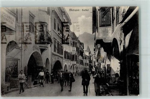 Meran 1938 Gasse