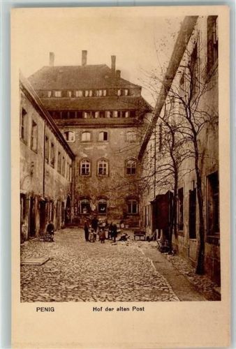 Penig Hof der alten Post