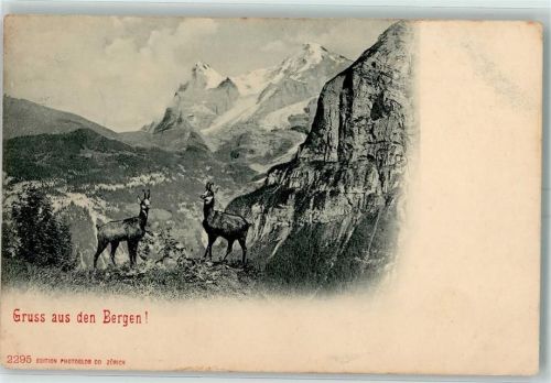 Isenfluh 1917 Gruss aus den Bergen