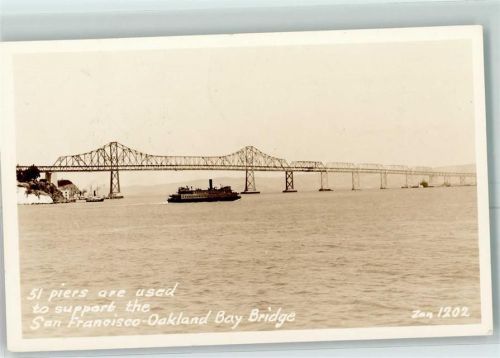 San Francisco Dampfschiff San Francisco-Oakland Bridge